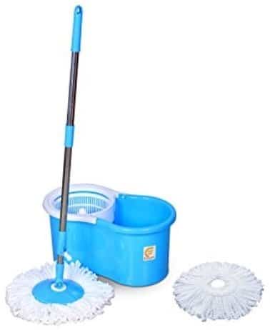Esquire Elegant Spin Mop with 1 Extra Refill